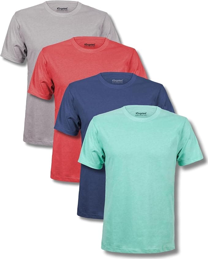 Kingsted T-Shirts for Men Pack - Royally Comfortable - Super Soft Premium Fabric - Well-Crafted Classic Tee